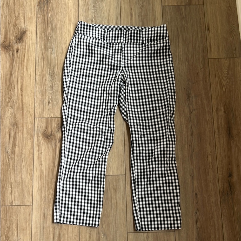 Ann Taylor Gingham Pants